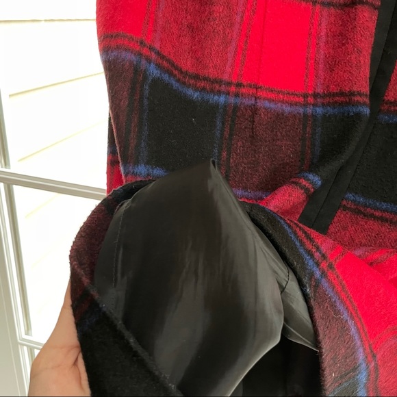 Brooks Brothers Red Fleece Plaid Wool Holiday Dress - Picture 5 of 10